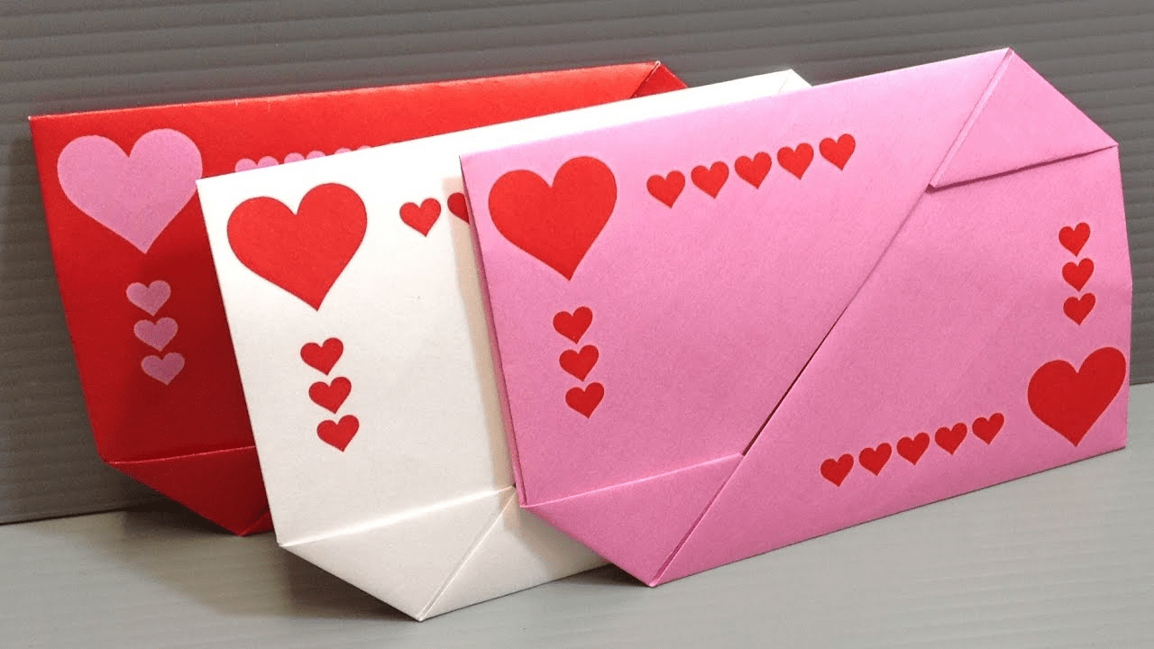 Làm thiệp Valentine cực đơn giản bằng nghệ thuật Origami đẹp mắt, ấn tượng