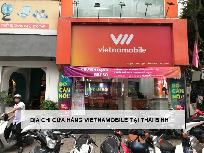 Địa chỉ cửa hàng Vietnamobile tại Thái Bình