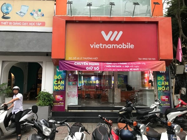 Cửa hàng Vietnamobile tại An Giang